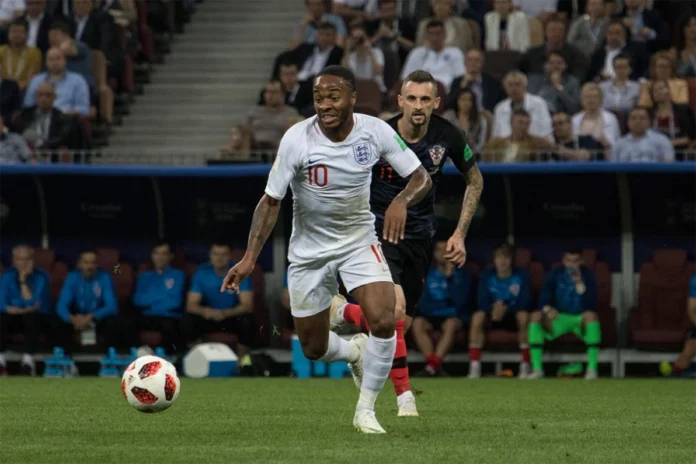Sterling - reprezentacja Anglii