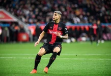 Bayer Leverkusen – Vfb Stuttgart kursy bukmacherskie, typy i analiza meczu (10.01.2026) Bayer Leverkusen - Exequiel Palacios 1