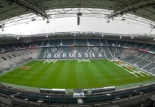 Borussia Mönchengladbach wypożyczyła Aleho Sarko z Bayeru Leverkusen do końca sezonu Borussia Monchengladbach - stadion 2