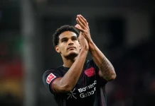 Bayer Leverkusen – FC St. Pauli gdzie obejrzeć mecz? Transmisja TV i stream online (03.02.2026) Bayer Leverkusen - Jarell Quansah 1