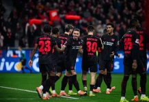 Bayer Leverkusen pokonał RB Lipsk. Miguel Gutierrez bohaterem spotkania Bayer Leverkusen - piłkarze 3 2025