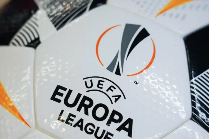 Liga Europy - logo 8 piłka