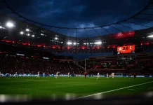 Bayer Leverkusen pokonał Mainz 05 w meczu pełnym goli. Schick wyrównał rekord Bayer Leverkusen - stadion BayArena 1